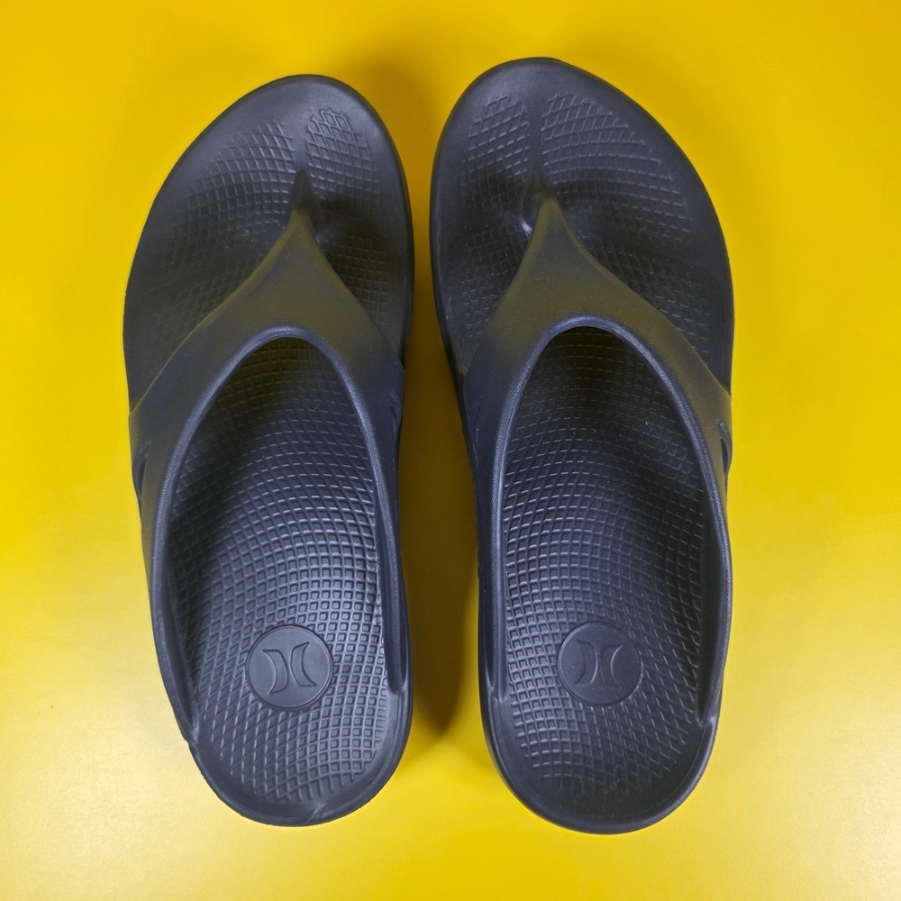 Hurley Injection Flip Flops Navy Step In Size 11